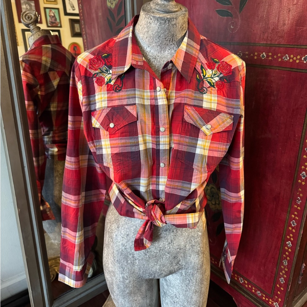Wrangler western button up